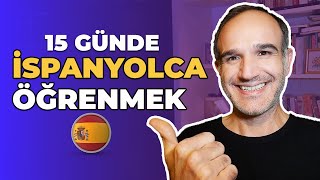 Sadece 15 GÜNDE İSPANYOLCA ÖĞRENMEK 🇪🇸 [upl. by Cindee99]