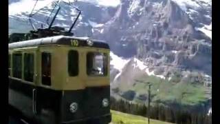 The Jungfraubahn Railway [upl. by Fechter]