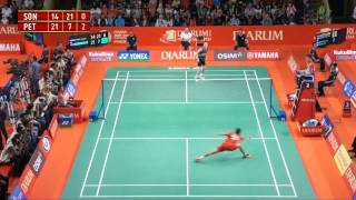 Sony Dwi Kuncoro INA VS Peter Hoeg Gade DEN Djarum Indonesia Open 2012 [upl. by Doug]