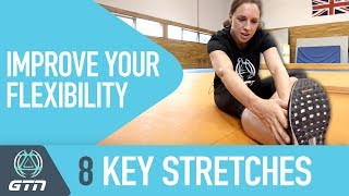 8 Key Stretches To Improve Your Flexibility  Stretching Tips For Triathletes [upl. by Almond]