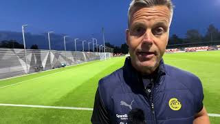 Kjetil Knutsen etter 3–1 i Riga [upl. by Ace]