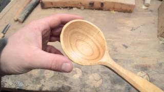 Wood spoon talk  Spoon carving with Lotswoodscom [upl. by Chlo]