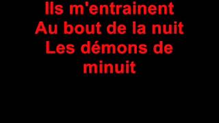 Paroles  Lyrics Emile amp Image  Les demons de minuit [upl. by Sukcirdor]