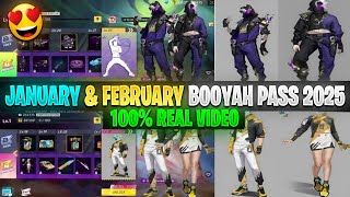 January Booyah Pass February Booyah pass Free Fire 2025 Next Booyah Pass kaise hai booyah pass [upl. by Fein555]