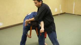 Kenpo Reversing Circles to Darce Choke [upl. by Notnelc]