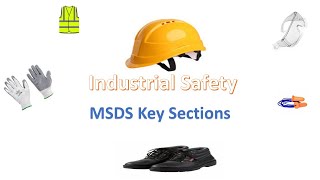 MSDS key sections  industrial safety [upl. by Amliw]