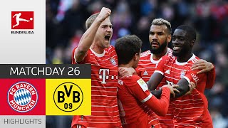 Bayern Flexing Their Muscles  Bayern München  Borussia Dortmund  Highlights  MD 26 – BuLi 2223 [upl. by Searcy]