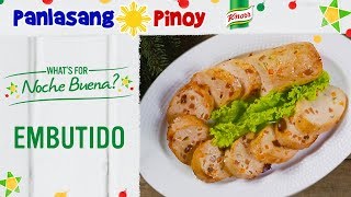 How to Cook Embutido  How to Make Embutido  Embutido Recipe  Panlasang Pinoy [upl. by Nospmis692]