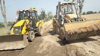 Jcb 3dx Vs Cat 424B2 Catpiller Machine 🔥 [upl. by Colston840]