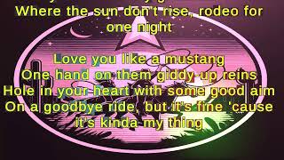 Morgan Wallen  Cowgirls Lyrics [upl. by Edwyna]