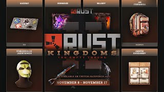 Rust Kingdoms 2 Twitch Drops Kai Cenat xQc Trainwrecks Ironmouse stableronaldo and many more [upl. by Penn]