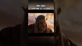 Makgora Saurfang Vs Slyvanas Windrunner wow worldofwarcraft warcraft [upl. by Donella]