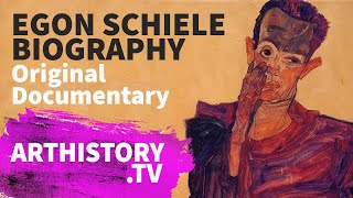 EGON SCHIELE BIOGRAPHY Egon Schiele Visual Artist Official Video [upl. by Roxine84]