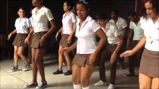 Body Percussion Amadeo Roldan School Havana Cuba [upl. by Alomeda]