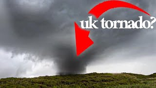 HUGE MANCHESTER TORNADO WALL CLOUD amp Ball lightning  Storm Chasers UK [upl. by Ateloiv]