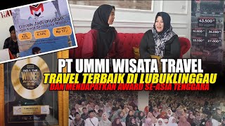 PT UMMI WISATA TRAVEL Merupakan Travel Terbaik di Lubuklinggau ampMendapatkan Award se Asia Tenggara [upl. by Chun866]