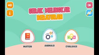 Media Pembelajaran IPA Gerak Melingkar Beraturan 3D [upl. by Anayet]