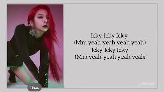 KARD  ICKY easy lyrics [upl. by Nnylacissej634]