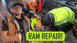 How Did We Miss This Baler Ram Repair [upl. by Dorothee634]