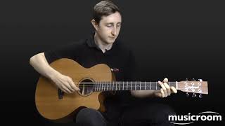 Musicroom TV presents Tanglewood Roadster II Super Folk Electro Acoustic Guitar [upl. by Tomkin]