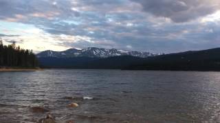 Molly Brown Campground  Sunset over Turquoise Lake [upl. by Regine]