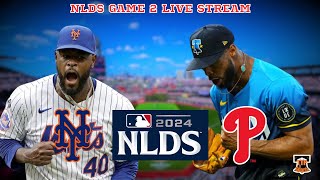 PHILLIES VS METS NLDS GAME 2 LIVE STREAM [upl. by Nitsugua432]