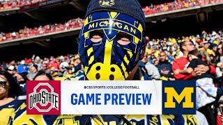 College Football Week 13 No 2 Ohio State at No 3 Michigan I GAME PREVIEW I CBS Sports [upl. by Etna734]