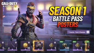 Season 1  2023 Battle Pass Characters CODM  Update [upl. by Demitria773]