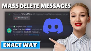 How to use mee6 bot to delete messages 2024  Discord Tricks [upl. by Tippets]