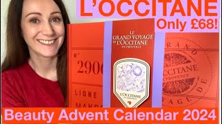 L’OCCITANE Beauty Advent Calendar 2024 Is this the BEST SKINCARE ADVENT CALENDAR for 2024 [upl. by Eatnoled]