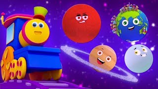 Planets Song  Learning Videos For Kids  Bob The Cartoons For Children [upl. by Apfel]