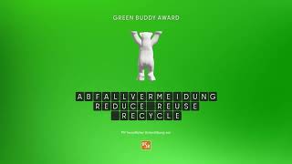 GREEN BUDDY AWARD  Gewinner der Kategorie Abfallvermeidung Reduce Reuse und Recycle [upl. by Lesli]