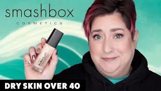 SMASHBOX ALWAYS ON SKIN BALANCING FOUNDATION  Dry Skin Review amp Wear Test [upl. by Ferdy]