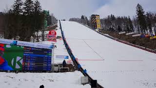 Kamil Stoch 247m seria próbna Planica [upl. by Adnaram]