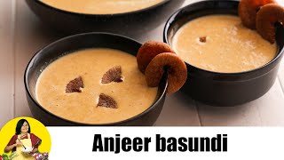 Anjeer Basundi recipe by Tarla Dalal [upl. by Trilbee]