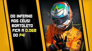 DEPOIS DE CAIR PARA P13 GABRIEL BORTOLETO FICA A 0068 DE UM P4 NA F2 ENZO FITTIPALDI ABANDONA [upl. by Machos110]