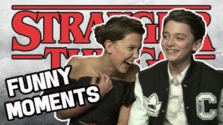 Millie Bobby Brown amp Noah Schnapp Best Friends FUNNY MOMENTS [upl. by Marquis]