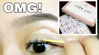 ICONSIGN LASH LIFT UPGRADED VERSION  DIY Lash Lift Tutorial [upl. by Symer]