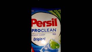 Persil Proclean Pods Laundry Detergent Review [upl. by Bohon832]