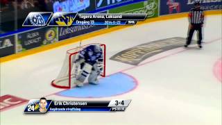 Erik Christensen 24  HV71  SHL Highlights [upl. by Evangelia]