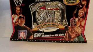 WWE NEW MATTEL SPINNER CHAMPIONSHIP BELT [upl. by Trow]