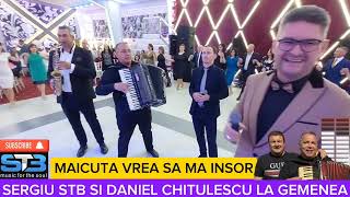 SERGIU STB SI DANIEL CHITULESCU LA GEMENEA DAMBOVITA  HORE SI SARBE DE NUNTA [upl. by Yrevi]