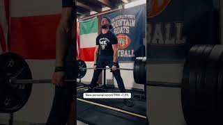 Another personal record 1RM 15 powerbuilding strengthtraining onlinecoaching sumodeadlift [upl. by Tallbot390]