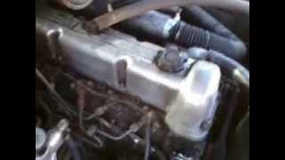 motor nissan 6 cilindros 28 lt funcionando [upl. by Chaffee]