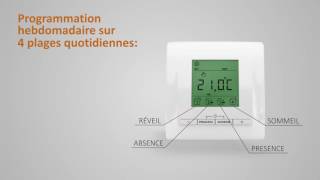 warmon  Video de pose pour le thermostat digital TP520 [upl. by Dall]