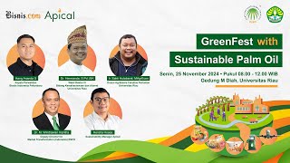 GreenFest with Sustainable Palm Oil  Universitas Riau [upl. by Johnna312]