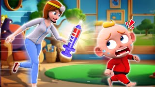 Baby Gets Vaccine  Caring Pregnant Song  New Baby Born Song and More Nursery Rhymes amp Kids Songs [upl. by Llertal]