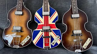 Hofner Bass Comparison [upl. by Gypsie]