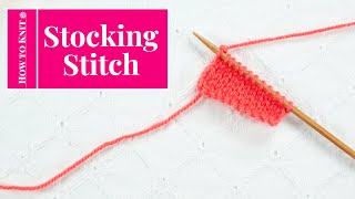 Stocking Stitch Knitting A step by Step Guide  Prima [upl. by Eveleen501]