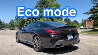 2020 BMW M850i xDrive different exhaust notes [upl. by Cletus342]